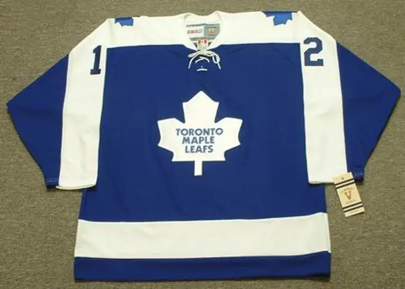 ERROL THOMPSON Toronto Maple Leafs 1974 CCM Vintage Throwback NHL Hockey Jersey