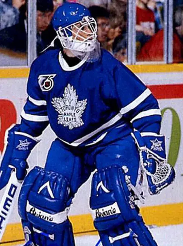 FELIX POTVIN Toronto Maple Leafs 1991 CCM Vintage Throwback NHL Jersey 