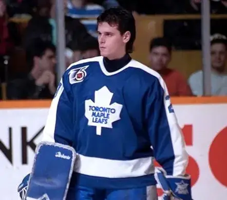 FELIX POTVIN Toronto Maple Leafs 1992 Away CCM Throwback NHL Hockey Jersey 