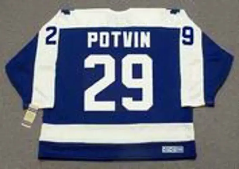 FELIX POTVIN Toronto Maple Leafs 1992 Away CCM Throwback NHL Hockey Jersey 