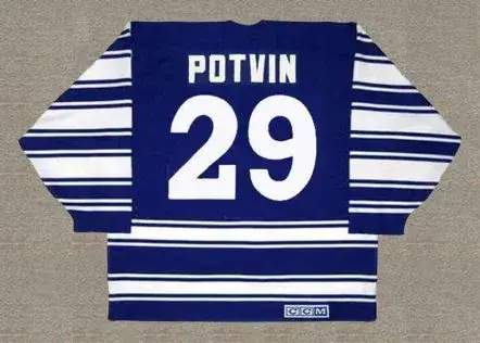 FELIX POTVIN Toronto Maple Leafs 1996 CCM Vintage Throwback NHL Jersey 