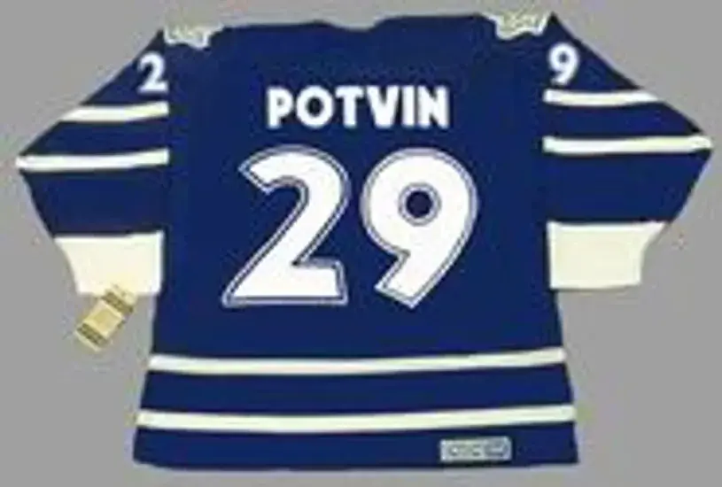 FELIX POTVIN Toronto Maple Leafs 1997 CCM Vintage Throwback NHL Hockey Jersey 
