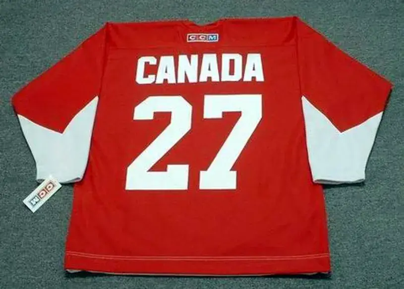 FRANK MAHOVLICH Team Canada 1972 CCM Throwback Hockey Jersey 