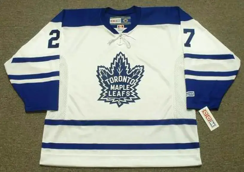 FRANK MAHOVLICH Toronto Maple Leafs 1963 CCM Throwback Away NHL Jersey