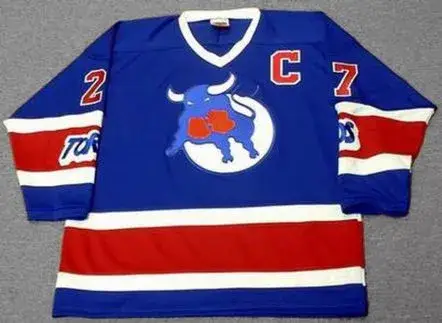 FRANK MAHOVLICH Toronto Toros 1974 WHA Throwback Hockey Jersey