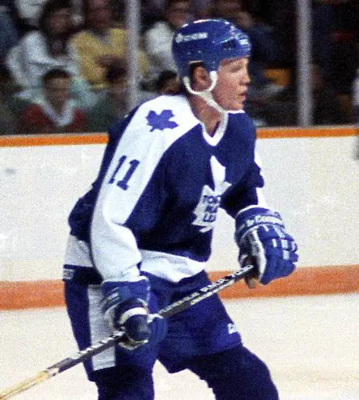 GARY LEEMAN Toronto Maple Leafs 1987 Away CCM Vintage Throwback Hockey Jersey 