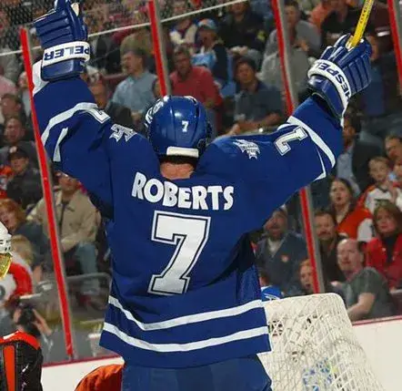 GARY ROBERTS Toronto Maple Leafs 2003 CCM Vintage Throwback NHL Hockey Jersey 