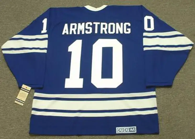 GEORGE ARMSTRONG Toronto Maple Leafs 1967 CCM Vintage Home NHL Hockey Jersey 