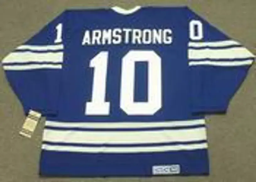 GEORGE ARMSTRONG Toronto Maple Leafs 1967 CCM Vintage Home NHL Hockey Jersey 
