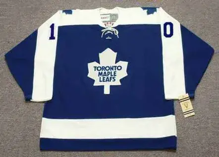 GEORGE ARMSTRONG Toronto Maple Leafs 1970 CCM Vintage Throwback NHL Hockey Jersey 