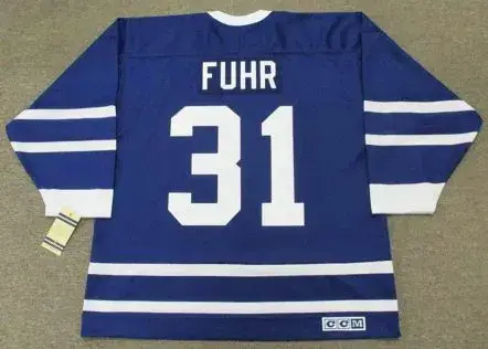 GRANT FUHR Toronto Maple Leafs 1991 CCM Vintage Throwback NHL Jersey