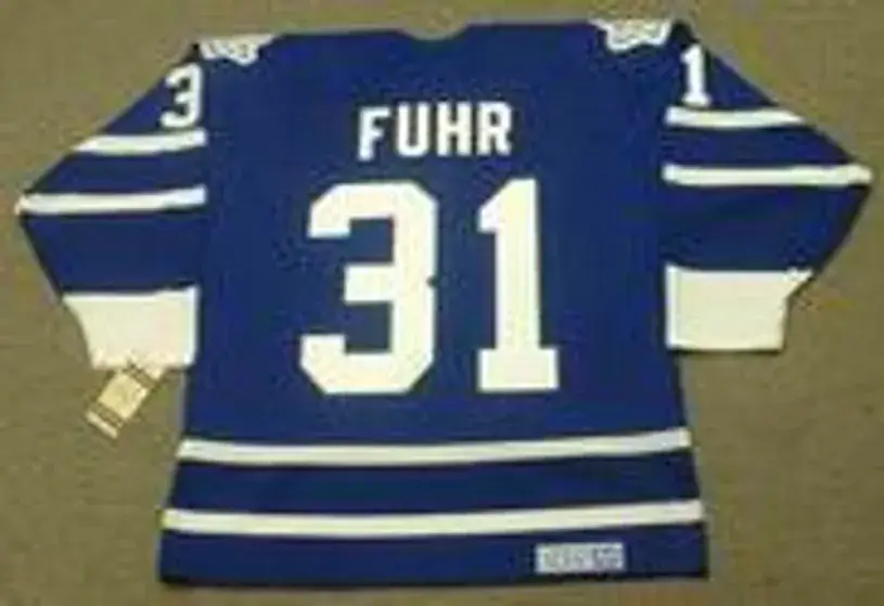 GRANT FUHR Toronto Maple Leafs 1993 CCM Vintage Throwback NHL Jersey 