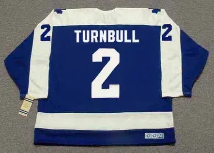 IAN TURNBULL Toronto Maple Leafs 1978 Away CCM Throwback Hockey Jersey 