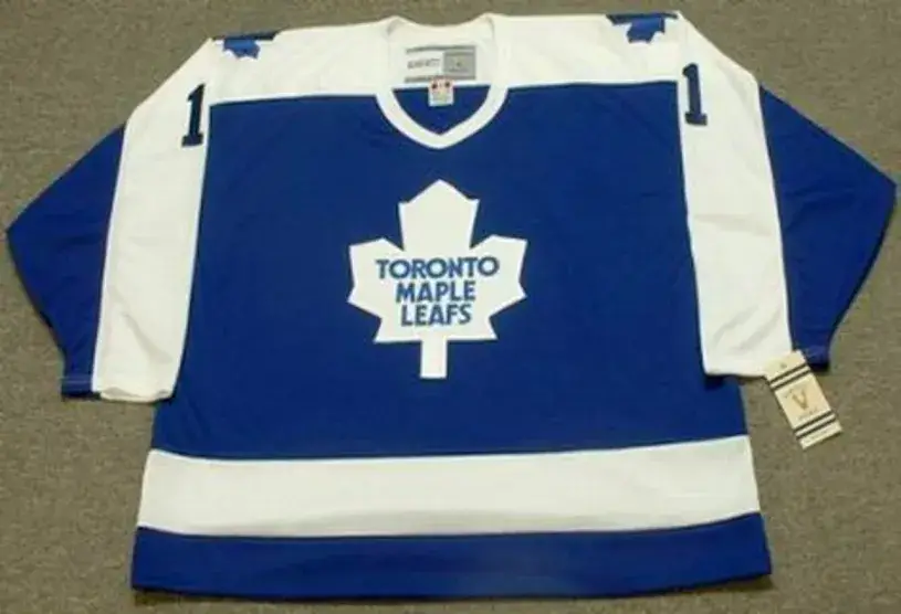 JACQUES PLANTE Toronto Maple Leafs 1972 CCM Vintage Throwback NHL Hockey Jersey