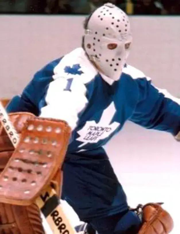 JACQUES PLANTE Toronto Maple Leafs 1972 CCM Vintage Throwback NHL Hockey Jersey 