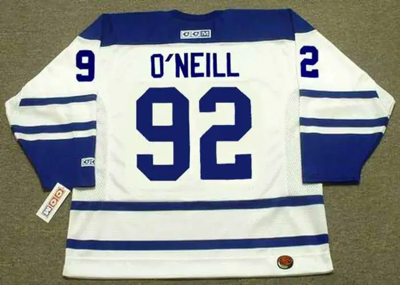 JEFF O’NEILL Toronto Maple Leafs 2005 CCM Throwback NHL Hockey Jersey 