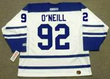 JEFF O’NEILL Toronto Maple Leafs 2005 CCM Throwback NHL Hockey Jersey 