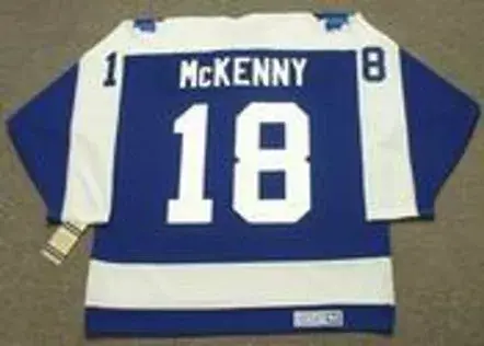 JIM McKENNY Toronto Maple Leafs 1974 CCM Vintage Throwback NHL Hockey Jersey 