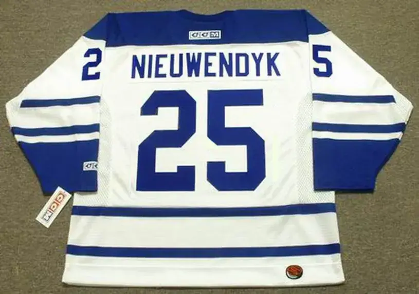 JOE NIEUWENDYK Toronto Maple Leafs 2003 CCM Throwback NHL Hockey Jersey 