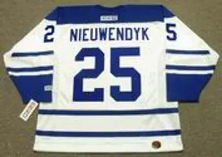 JOE NIEUWENDYK Toronto Maple Leafs 2003 CCM Throwback NHL Hockey Jersey 