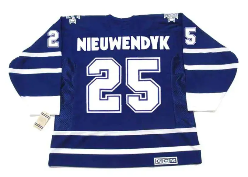 JOE NIEUWENDYK Toronto Maple Leafs 2003 CCM Vintage Home NHL Hockey Jersey 