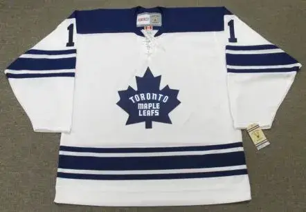 JOHNNY BOWER Toronto Maple Leafs 1967 CCM Vintage Away NHL Hockey Jersey