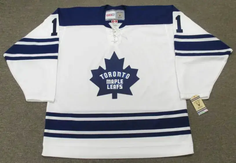JOHNNY BOWER Toronto Maple Leafs 1967 CCM Vintage Away NHL Hockey Jersey