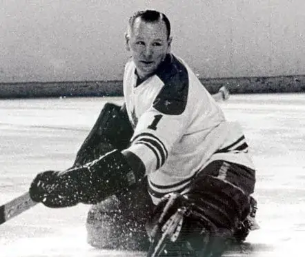 JOHNNY BOWER Toronto Maple Leafs 1967 CCM Vintage Away NHL Hockey Jersey 