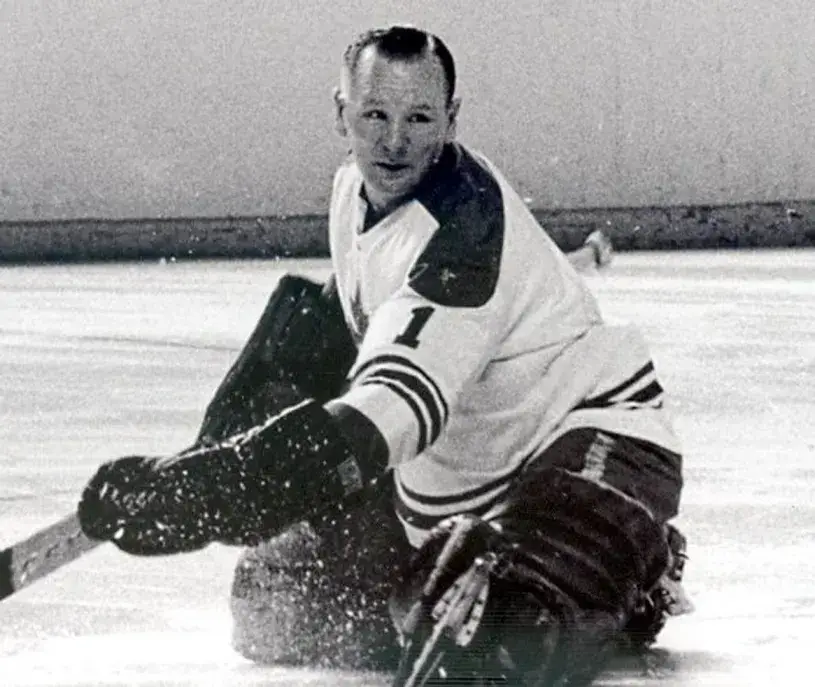 JOHNNY BOWER Toronto Maple Leafs 1967 CCM Vintage Away NHL Hockey Jersey 
