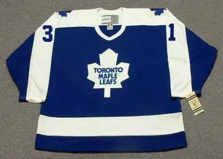 KEN WREGGET Toronto Maple Leafs 1987 Away CCM Vintage Throwback Hockey Jersey