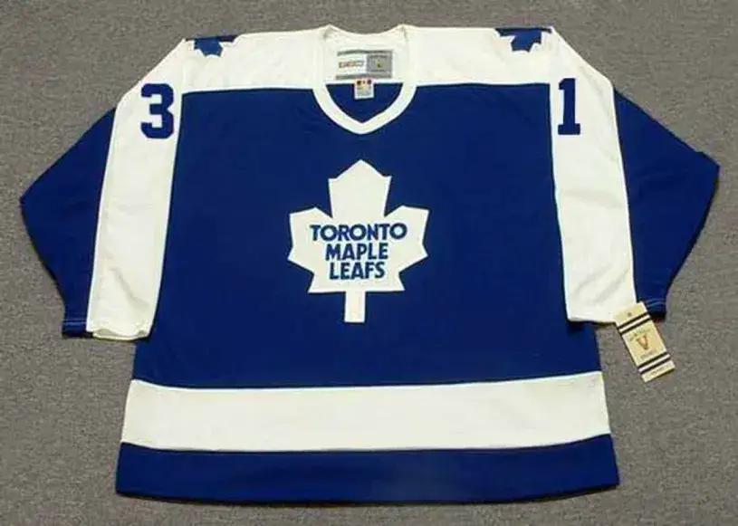KEN WREGGET Toronto Maple Leafs 1987 Away CCM Vintage Throwback Hockey Jersey