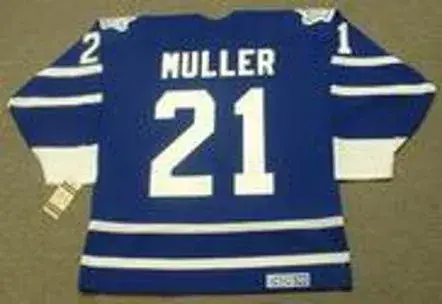 KIRK MULLER Toronto Maple Leafs 1996 CCM Vintage Throwback NHL Jersey 