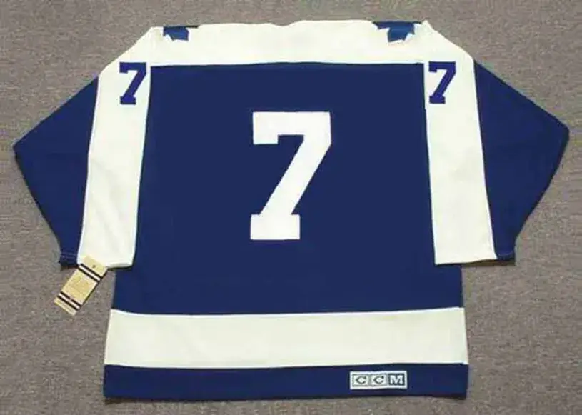 LANNY McDONALD Toronto Maple Leafs 1975 CCM Vintage Throwback NHL Hockey Jersey 