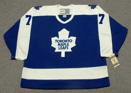 LANNY McDONALD Toronto Maple Leafs 1978 Away CCM Vintage Throwback Jersey
