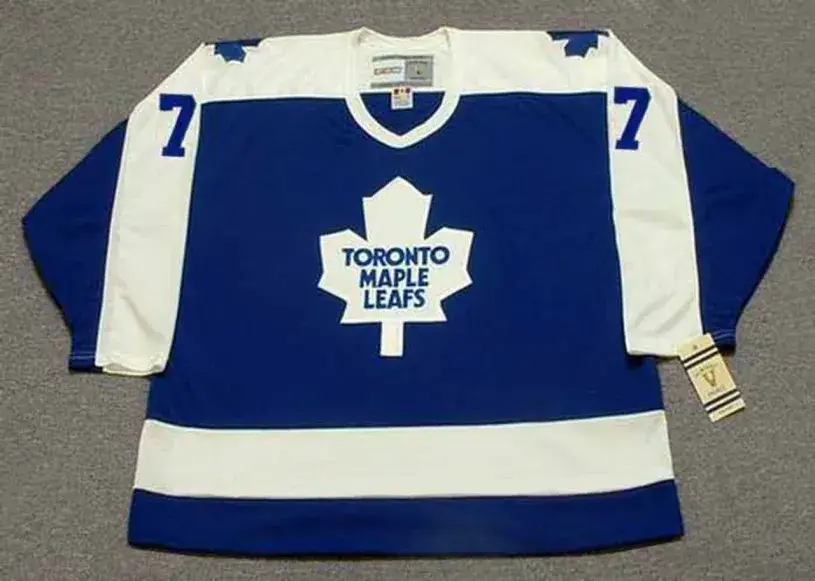 LANNY McDONALD Toronto Maple Leafs 1978 Away CCM Vintage Throwback Jersey