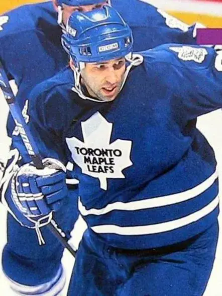 MARK OSBORNE Toronto Maple Leafs 1991 CCM Vintage Throwback NHL Jersey 