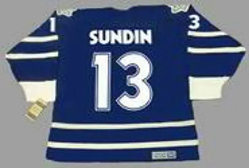 MATS SUNDIN Toronto Maple Leafs 1998 CCM Vintage Throwback NHL Hockey Jersey 