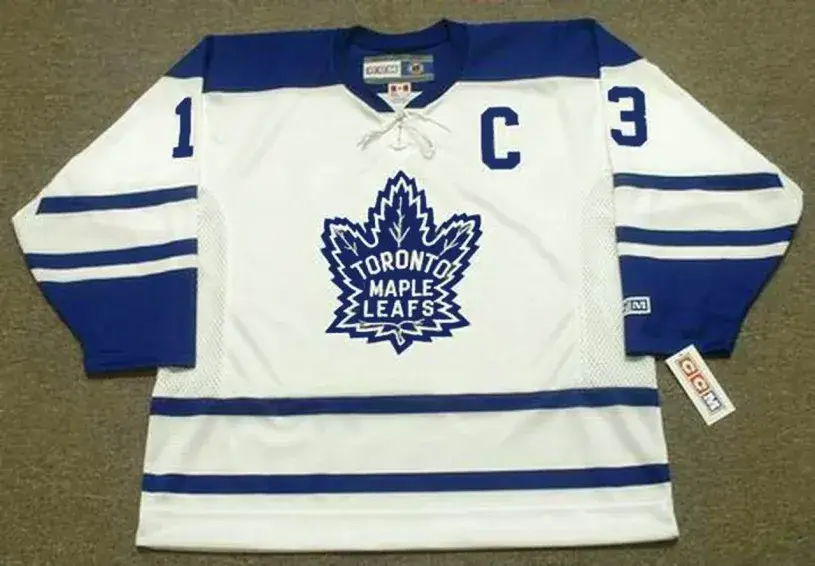 MATS SUNDIN Toronto Maple Leafs 2002 CCM Throwback NHL Hockey Jersey