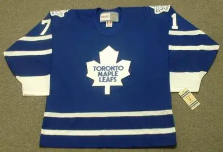 MIKE FOLIGNO Toronto Maple Leafs 1992 CCM Vintage Throwback NHL Jersey