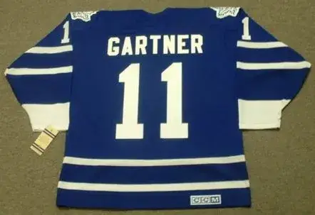 MIKE GARTNER Toronto Maple Leafs 1995 CCM Vintage Throwback NHL Jersey 