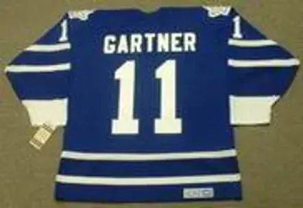 MIKE GARTNER Toronto Maple Leafs 1995 CCM Vintage Throwback NHL Jersey 