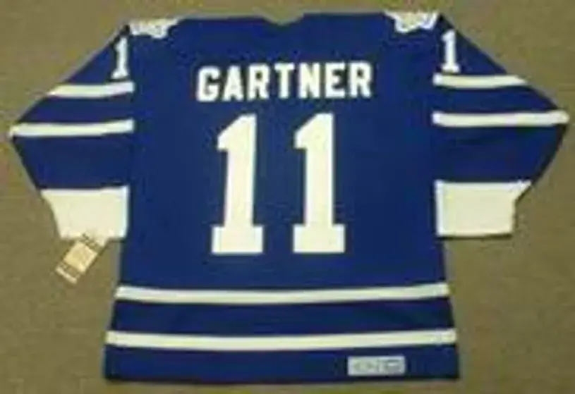 MIKE GARTNER Toronto Maple Leafs 1995 CCM Vintage Throwback NHL Jersey 