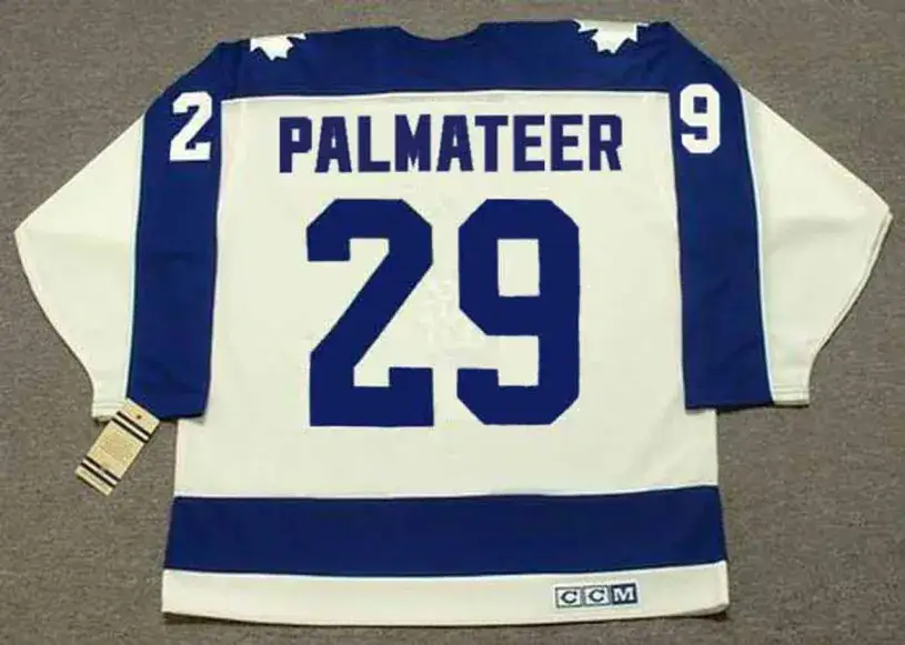 MIKE PALMATEER Toronto Maple Leafs 1978 Home CCM Vintage Throwback Jersey 