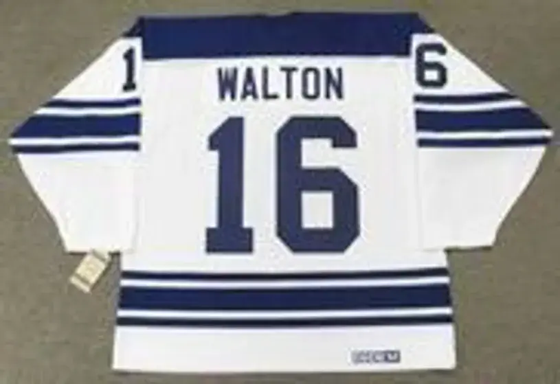 MIKE WALTON Toronto Maple Leafs 1967 CCM Vintage Away NHL Hockey Jersey 