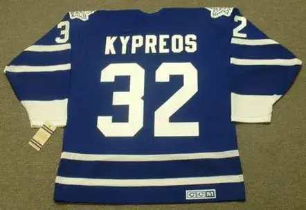 NICK KYPREOS Toronto Maple Leafs 1996 CCM Vintage Throwback NHL Jersey 