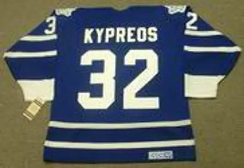 NICK KYPREOS Toronto Maple Leafs 1996 CCM Vintage Throwback NHL Jersey 
