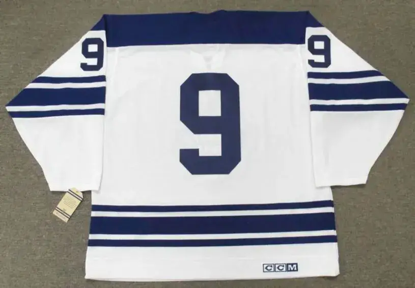 NORM ULLMAN Toronto Maple Leafs 1968 CCM Vintage Away NHL Hockey Jersey 