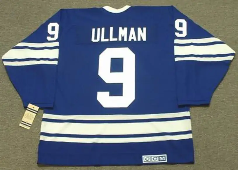 NORM ULLMAN Toronto Maple Leafs 1969 CCM Vintage Home NHL Hockey Jersey 
