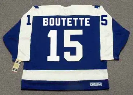 PAT BOUTETTE Toronto Maple Leafs 1978 Away CCM Throwback Hockey Jersey 