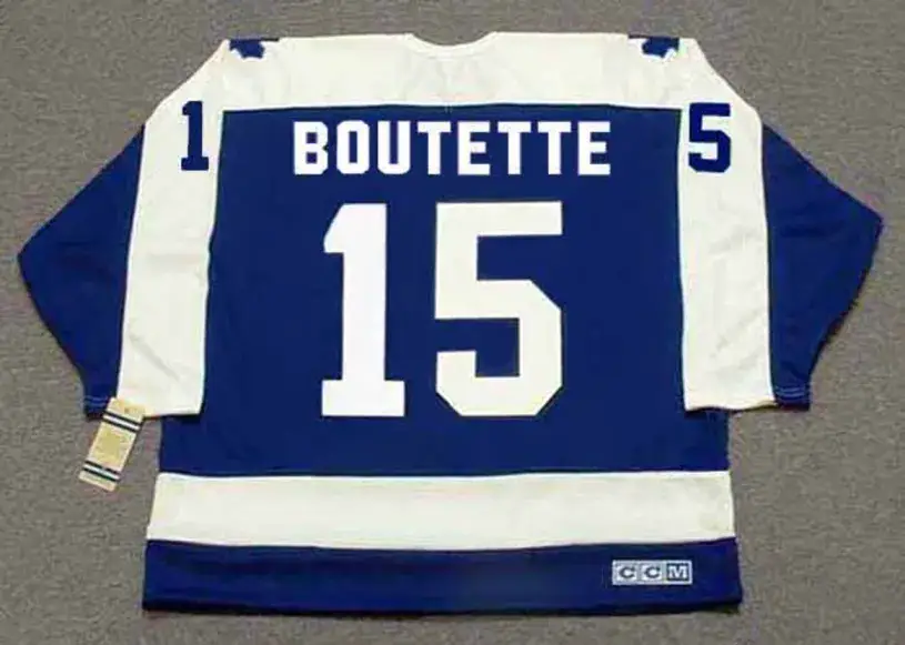 PAT BOUTETTE Toronto Maple Leafs 1978 Away CCM Throwback Hockey Jersey 